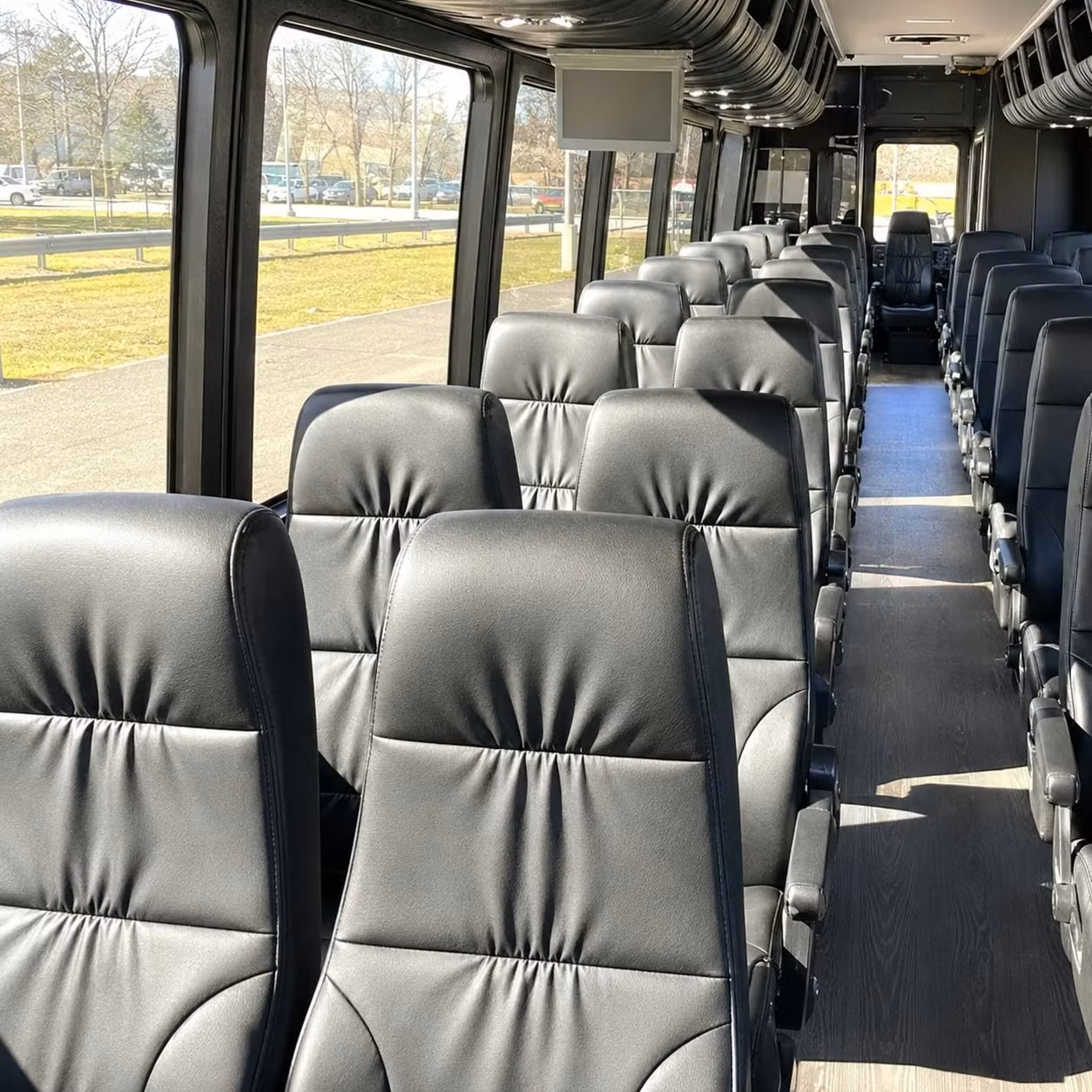 30 passenger minibus interior