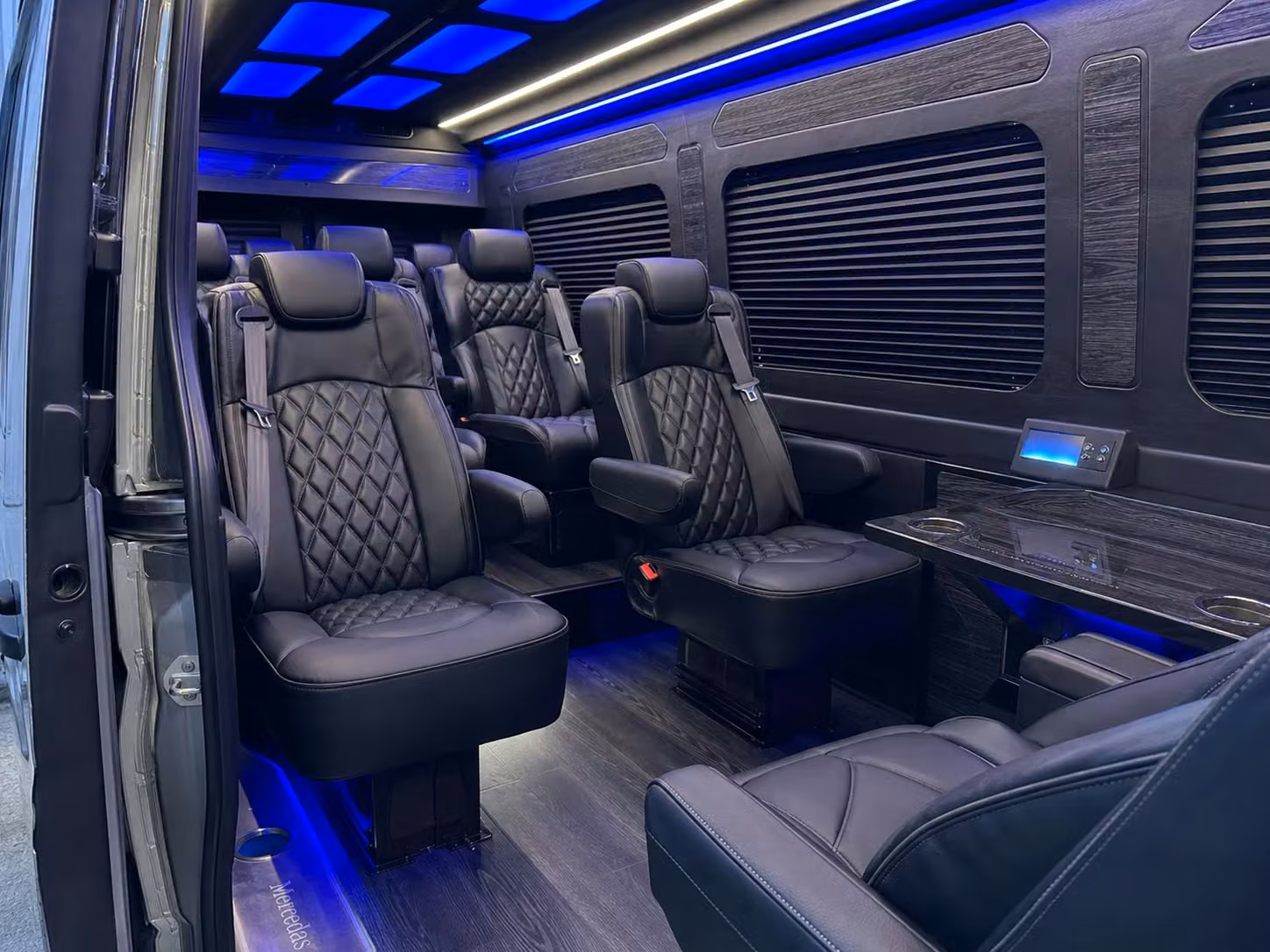 sprinter van transportation for groups and events across gastonia