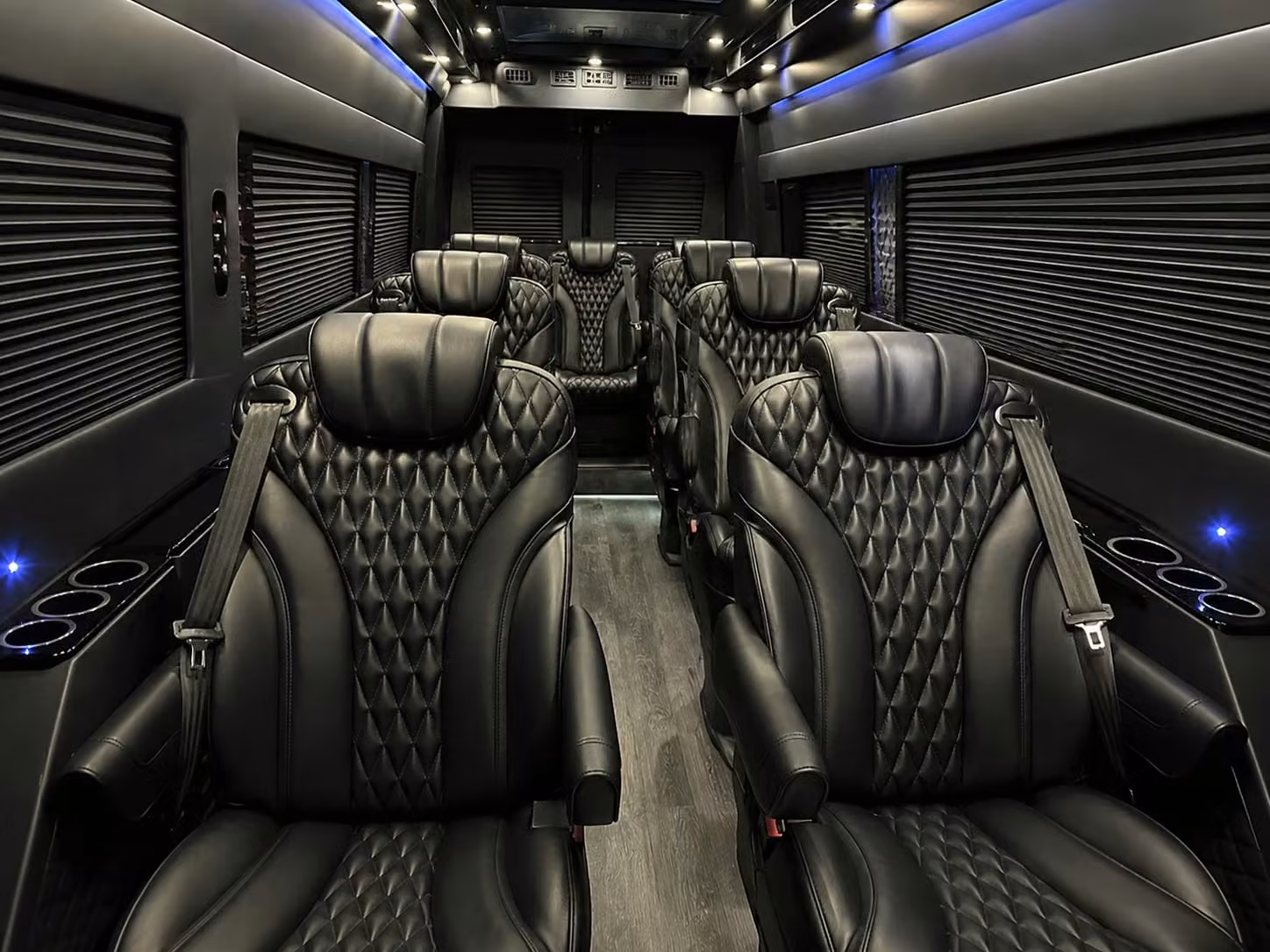 sprinter van with driver interior