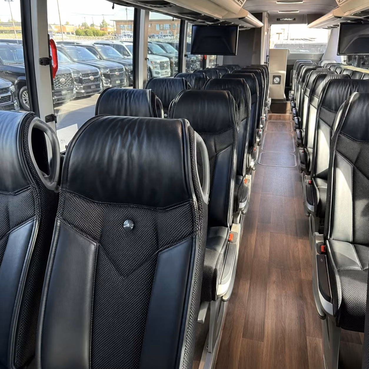 transporting military personnel between gastonia and fort liberty with charter buses